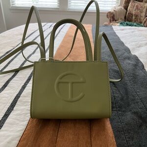 Telfar Drab Small Drab Shopping Bag